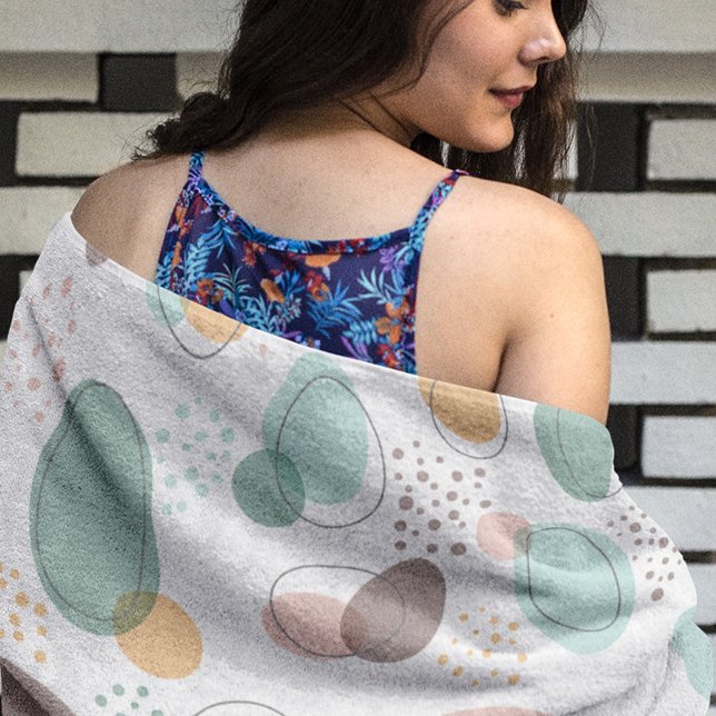 Bio Formen nahtlos Strandtuch (Von Creator hochgeladen)