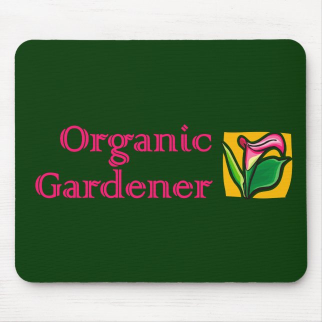 Bio Gardener - Calla Lilies Mousepad (Vorne)