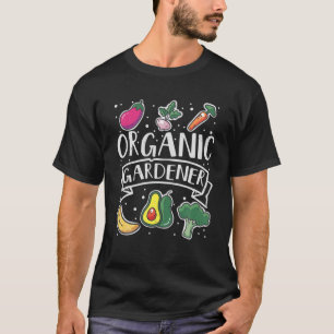 Bio Gartenbau Pflanze Lover Pflanze Gemüse Gar T-Shirt