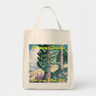 Bio GebirgsBlumen Lebensmittelgeschäft-Tasche Tragetasche