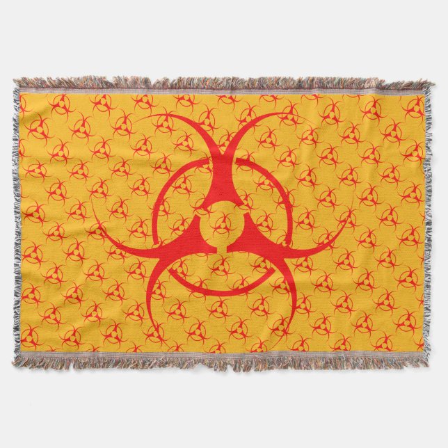 Bio-gefährliches Blanket Giftmüll Decke (Vorderseite)