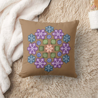 Bio Geometrie-Throw-Pillow v2 Kissen