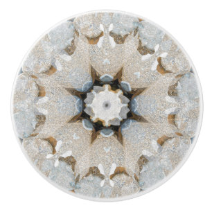 Bio geometrischer neutraler grafischer keramikknauf