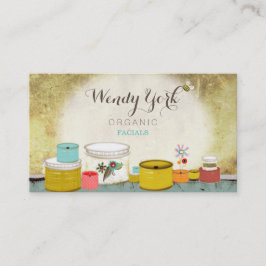 Bio Gesichtszüge Terminkarte