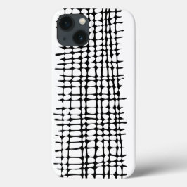 Bio Gitter-Muster Abstrakt Art Case-Mate iPhone Hülle