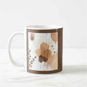 Bio Gradienten in Beige und Braun Kaffeetasse