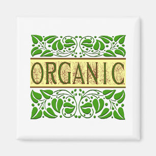 Bio Green Slogan Magnet