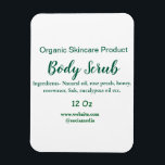 Bio grüne Karosserie-Butterschmalz Magnet<br><div class="desc">Gestaltung</div>