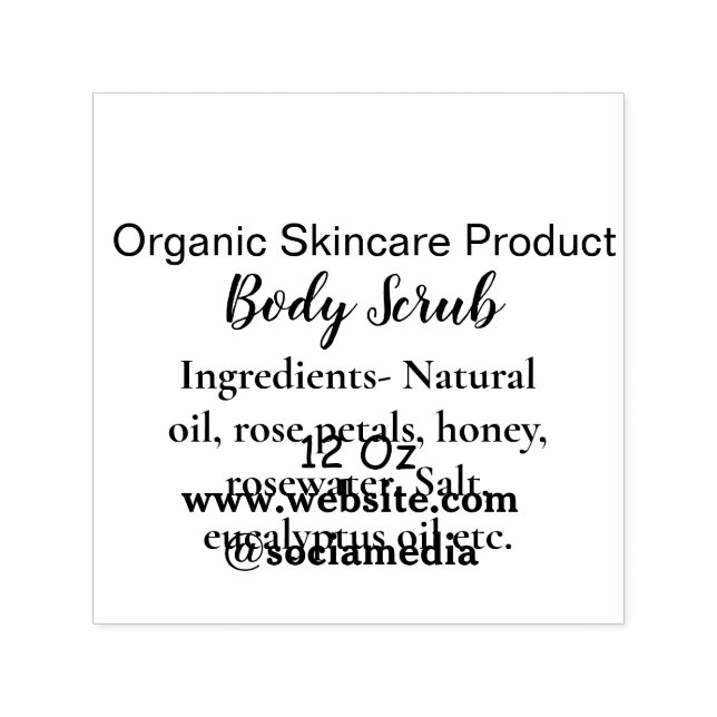 Bio grüne Karosserie-Butterschmalz Permastempel (Design)