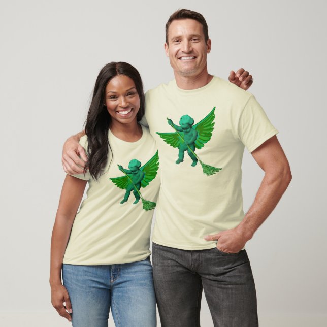 Bio Grüner Engel-T - Shirt (Unisex)