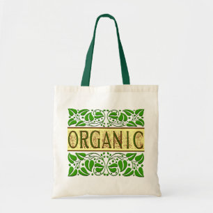 Bio grünes Slogan Tote Bag Tragetasche