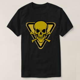 Bio Hazard Grinning Skull T - Shirt V2