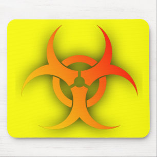 Bio Hazard Lustiges Mauspad Humor