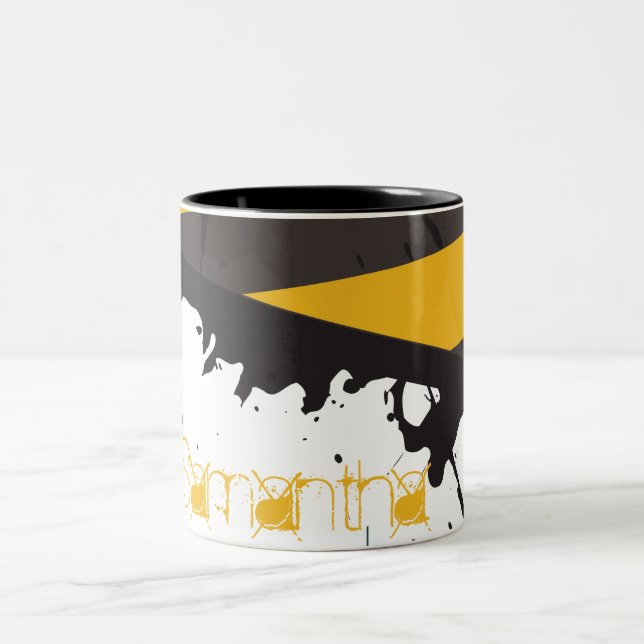Bio Hazard Vorsicht Tape Crime Scene Coffee Tasse  (Mittel)