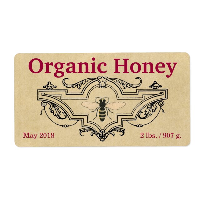 Bio Honey Bee Cartouche (Vorne)