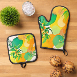 Bio Joy Flow Ofenhandschuh & Topflappen-Set