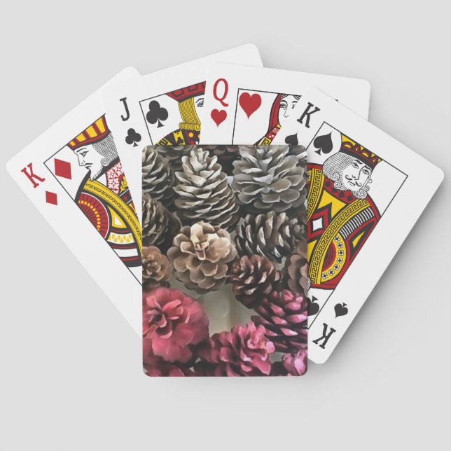 Bio Kiefernholz Spielkarten (Rückseite)