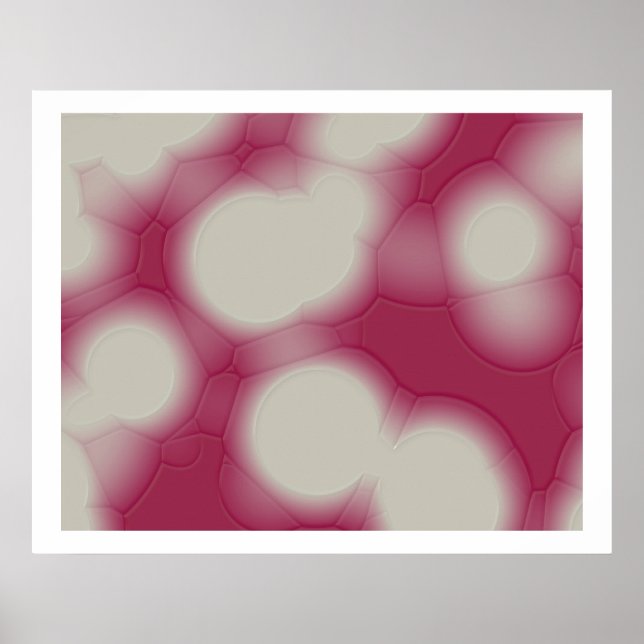 Bio Kunst Polymerisierter Kunststoff 03 Poster (Vorne)