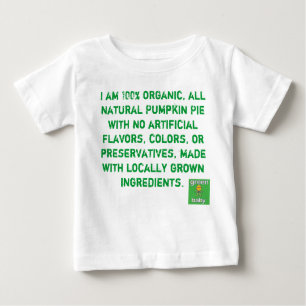 Bio Kürbis-Torte Baby T-shirt