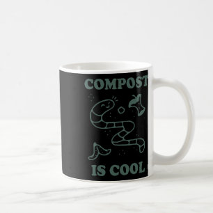 Bio landwirtschaftliche Kompostierung - Compost is Kaffeetasse