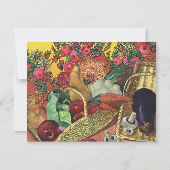 Bio Lebensmittel, Gartengemüse, blühende Blume (Vorderseite)