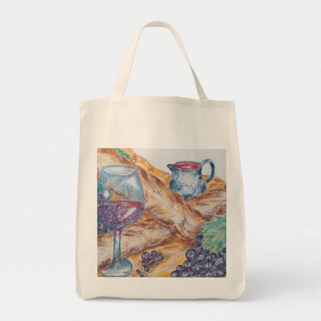 Bio Lebensmittelgeschäft-Taschen-Tasche Tragetasche (Vorne)