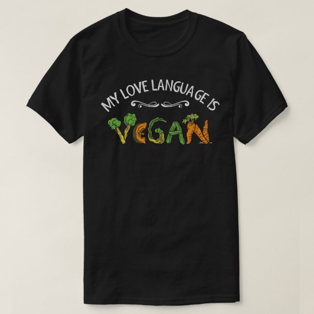 Bio LebensmittelPflanzenbasiertVegetarischGemüseVe T-Shirt (Design vorne)