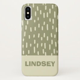 Bio Linien Whimsical Hand gezogen Personalisiert Case-Mate iPhone Hülle