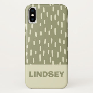 Bio Linien Whimsical Hand gezogen Personalisiert Case-Mate iPhone Hülle