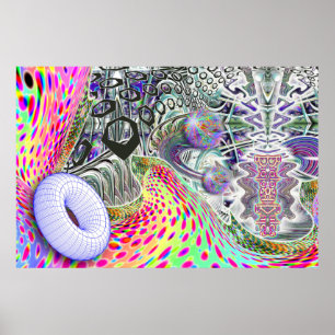 Bio--Logisch-Schaumgummiring Plakat