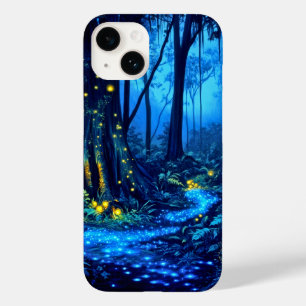 Bio Lumineszenz Forest Case-Mate iPhone 14 Hülle