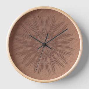 Bio Mandala-Wanduhr Uhr