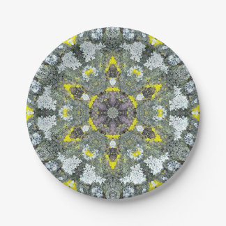 Bio Mandalas-Moos-Reihe eine Pappteller