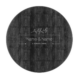 Bio minimalistisch natürliche Hochzeit DESIGN EDIT Schneidebrett