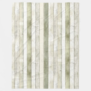 Bio Olivenöl Elfenbein Imitate Holz Streifen Weihn Fleecedecke