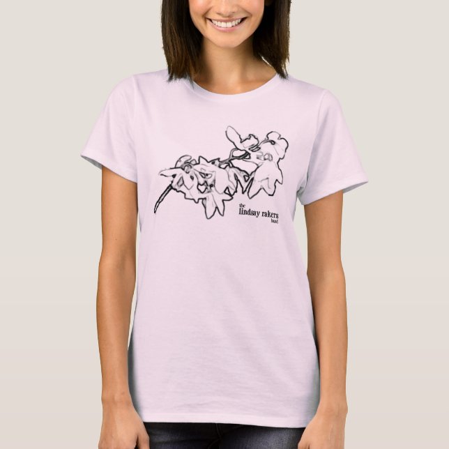 Bio Orchideen-Shirt T-Shirt (Vorderseite)
