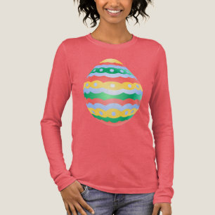 Bio-Oster-T-Shirt für Damen Oster-Ei-T-Shirt Tri-Blend Shirt