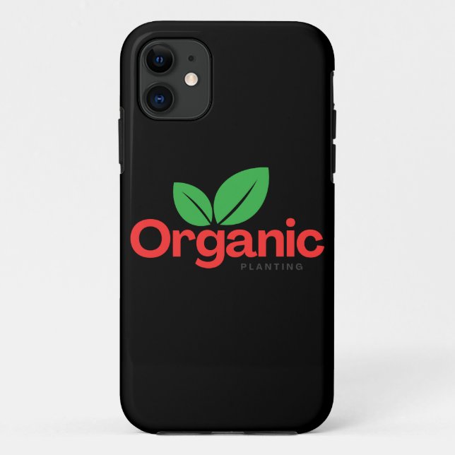 Bio Pflanzung Case-Mate iPhone Hülle (Rückseite)