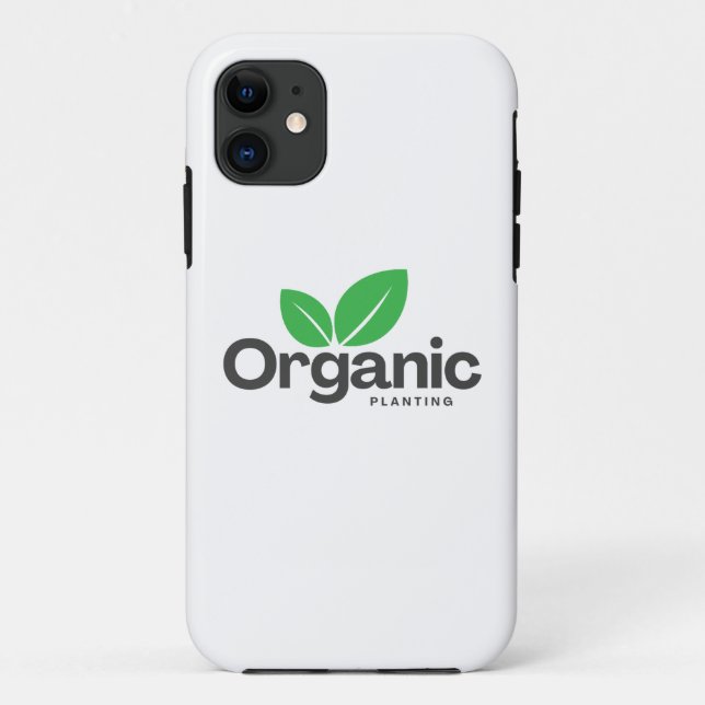 Bio Pflanzung Case-Mate iPhone Hülle (Rückseite)