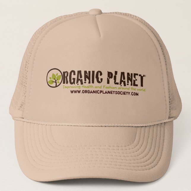 Bio Planet Trucker Hats Truckerkappe (Vorderseite)