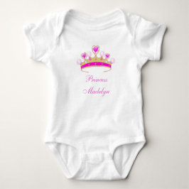 Bio Prinzessin Madelyn, Crown Baby T-Shirt, Name h Baby Strampler