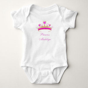 Bio Prinzessin Madelyn, Crown Baby T-Shirt, Name h Strampler