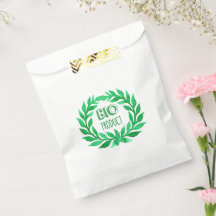 Bio-Produkt Grüne Aquarellfarm Frische Lebensmitte