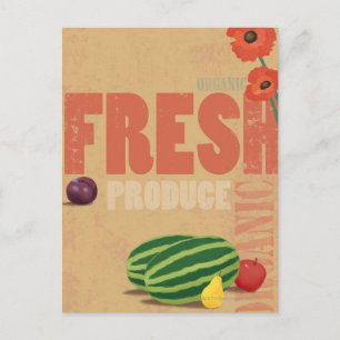 Bio Produktion Postkarte