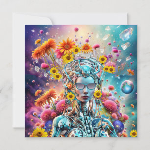 Bio Robot Feiertagskarte