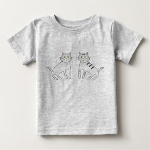 Bio Shima und Frau Heart Bodysuit Baby T-shirt