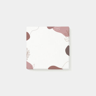 Bio Terracota-Nachhinweise Post-it Klebezettel