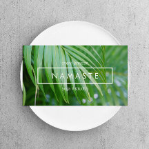 Bio tropische Blätter Yoga, Medizin, ganzheitlich