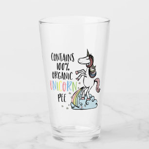 Bio Unicorn Pee Funny Unicorn Glas