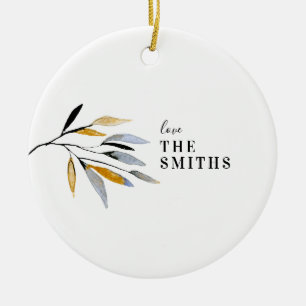 Bio Weihnachtsurlaub Keramik Ornament